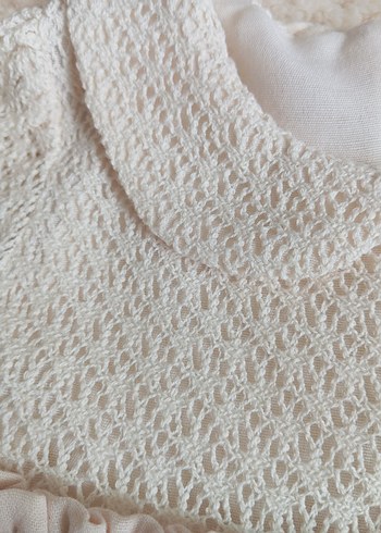 Pembe Dantel Detaylı Kız Çocuk Elbise - Görsel 3