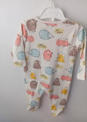 Pastel Renkli Uzun Kollu Bebek Tulum - Görsel 2