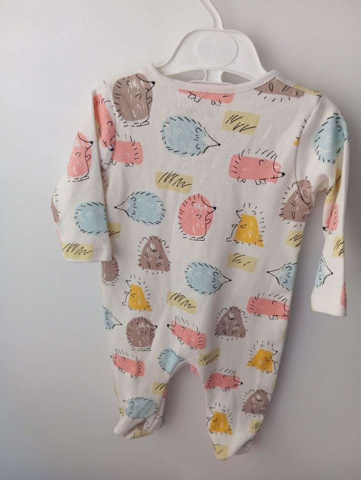 Pastel Renkli Uzun Kollu Bebek Tulum - Görsel 2