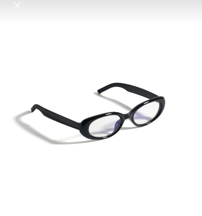 Siyah Cat Eye Retro Tarzı Kadın Gözlük - Görsel 2