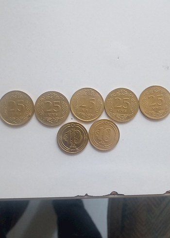 ürün özel baskı 25 ve 10 kuruştur güzel ve makul para veren alr - Görsel 3