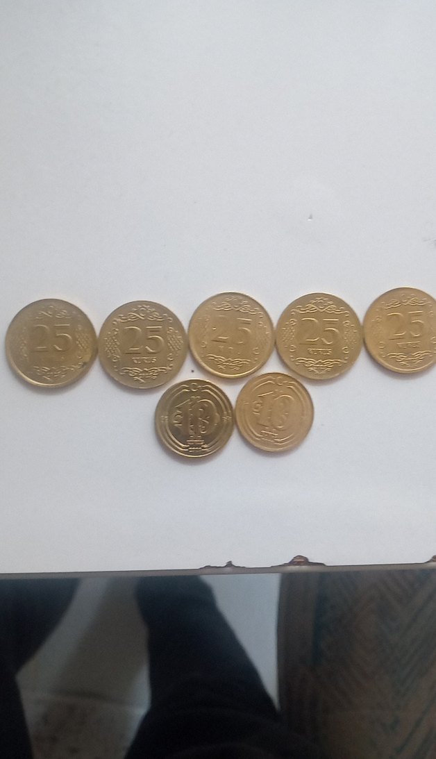 ürün özel baskı 25 ve 10 kuruştur güzel ve makul para veren alr - Görsel 4