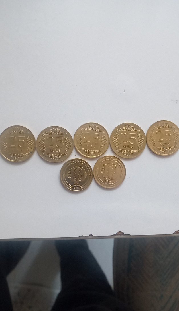 ürün özel baskı 25 ve 10 kuruştur güzel ve makul para veren alr - Görsel 3