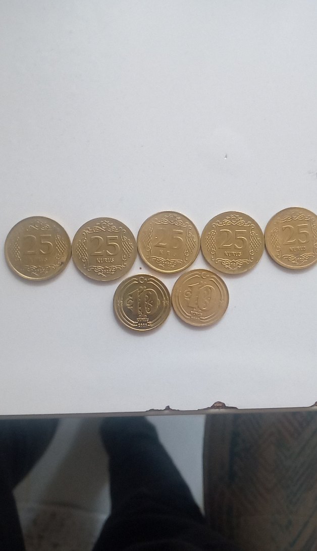 ürün özel baskı 25 ve 10 kuruştur güzel ve makul para veren alr - Görsel 5