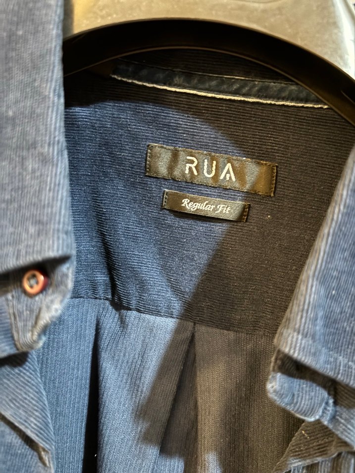 RUA Reguler Fit Erkek Mavi Denim Gömlek - Görsel 4