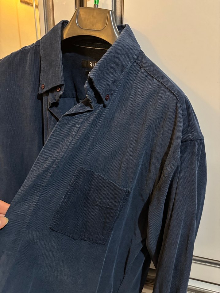 RUA Reguler Fit Erkek Mavi Denim Gömlek - Görsel 2