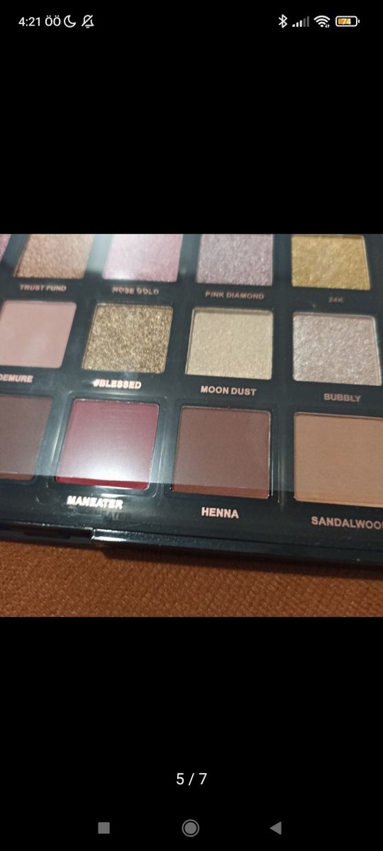 Everbeauty Göz Farı Paleti - Pembe Tonlar rose gold - Görsel 5