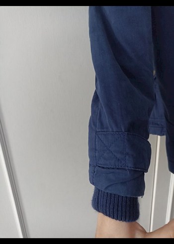 mossimo lacivert mont - Görsel 5