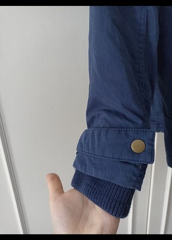 mossimo lacivert mont - Görsel 4