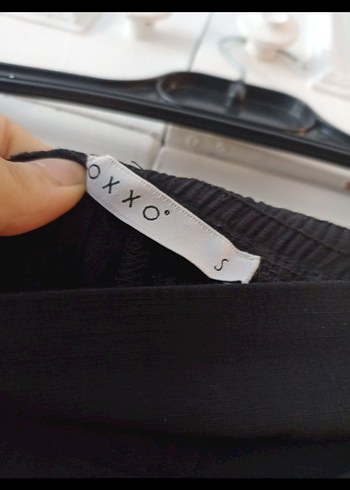 oxxo Siyah Salaş Keten Kadın Pantolon - Görsel 4