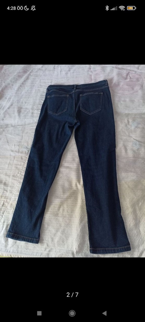 m&s denim kot pantolon - Görsel 2