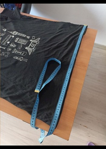 Lc Waikiki Siyah Baskılı Kadın Tişört - Görsel 4