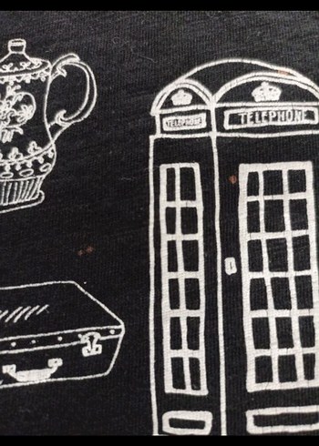 Lc Waikiki Siyah Baskılı Kadın Tişört - Görsel 6