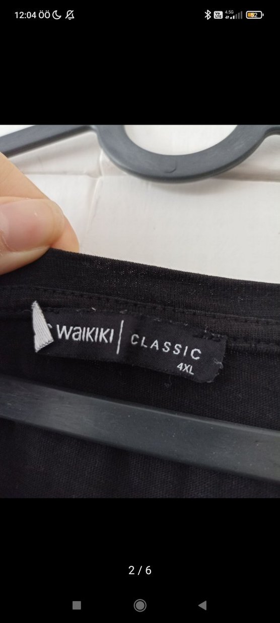 Lc Waikiki Siyah Baskılı Kadın Tişört - Görsel 2