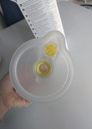 AeroChamber Flow-Vu İnhaler Odası Sarı - Görsel 2