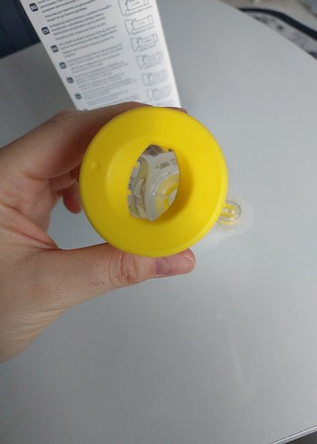 AeroChamber Flow-Vu İnhaler Odası Sarı - Görsel 4