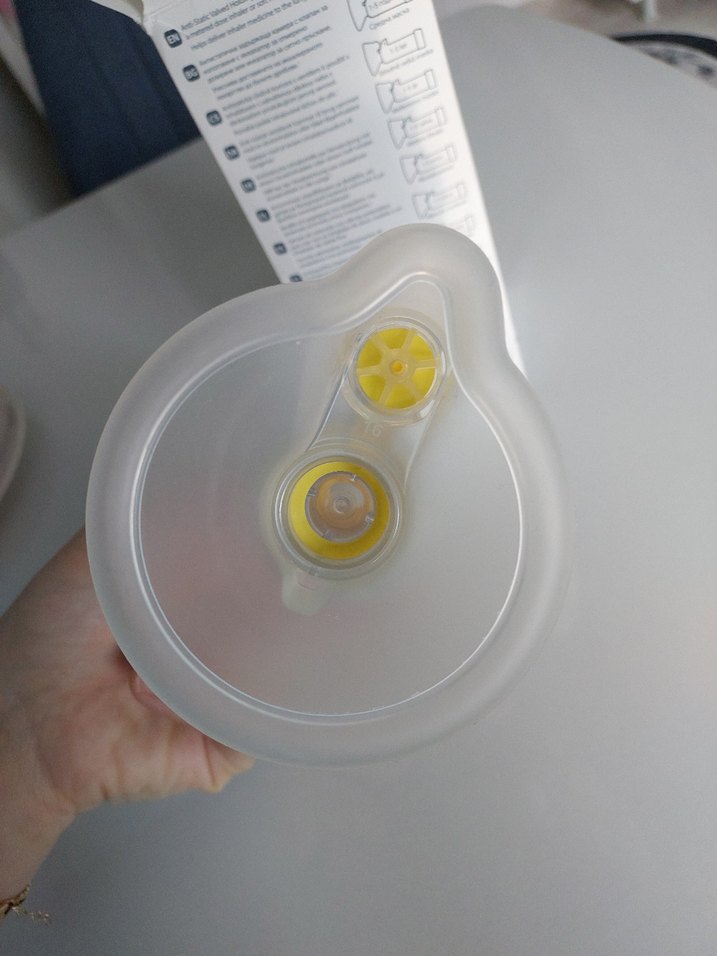 AeroChamber Flow-Vu İnhaler Odası Sarı - Görsel 2