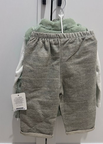 Kız Çocuk Gri Kürk Detaylı Yelek - Görsel 3