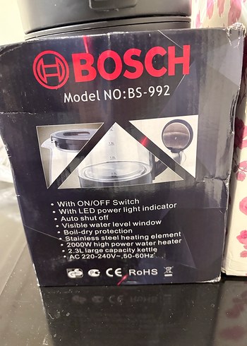 BOSCH kettle - Görsel 2