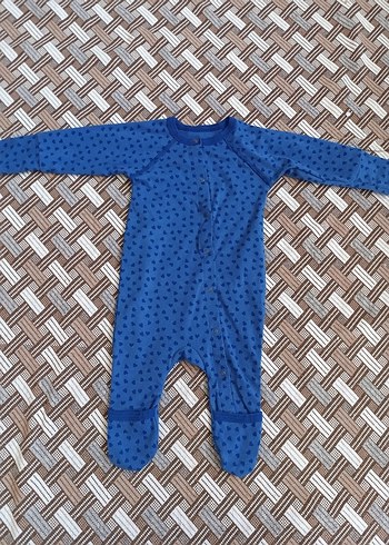 Renkli Baskılı Bebek Kız Tulumu Düğmeli - Görsel 2