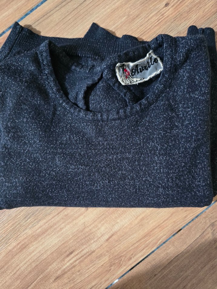 Gri İnce Triko Kadın Elbise - Görsel 3