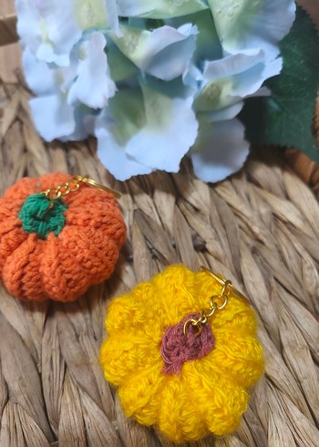 Renkli Örgü Bohem Anahtarlık Seti - Görsel 4