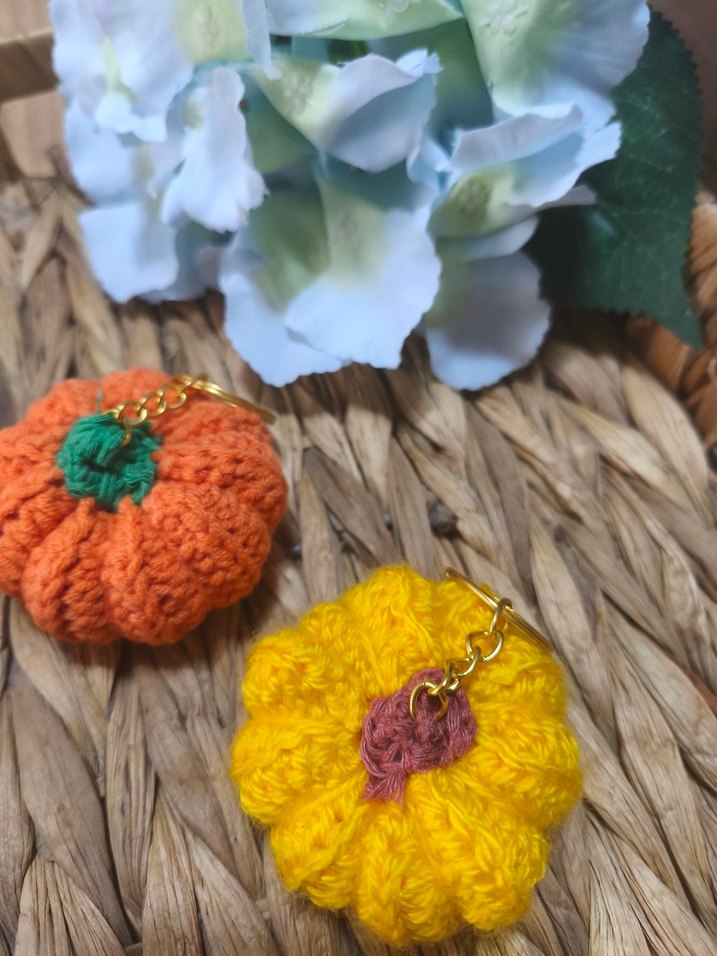 Renkli Örgü Bohem Anahtarlık Seti - Görsel 4