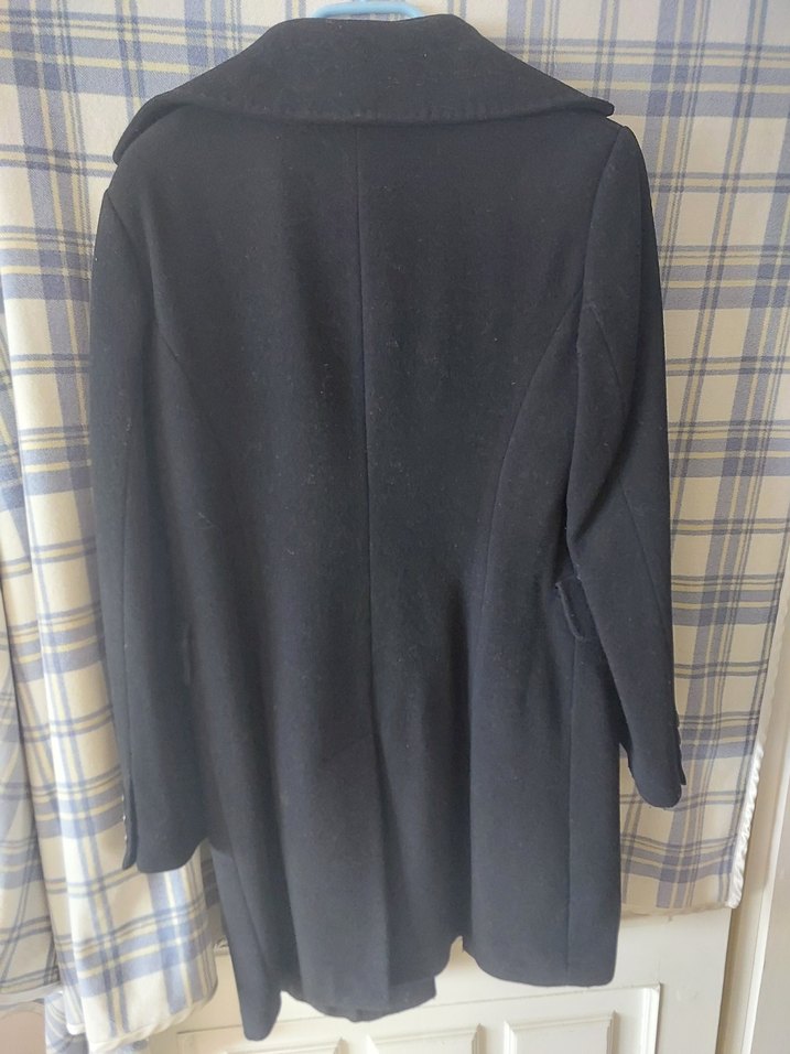 Polo Garage Siyah Erkek Kaban  L Beden | Kaşe - Görsel 2