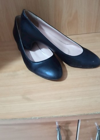 Kadın Siyah Stiletto Topuklu Ayakkabı - Görsel 3