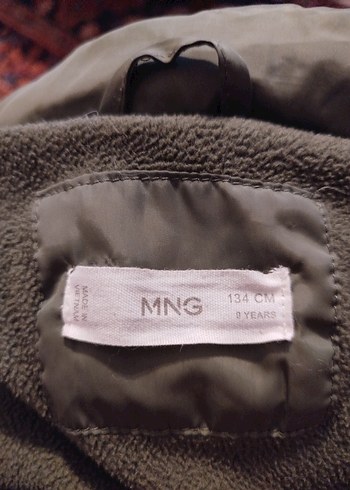 yeşil mango 9 yaş kız çocuk kaban - Görsel 2