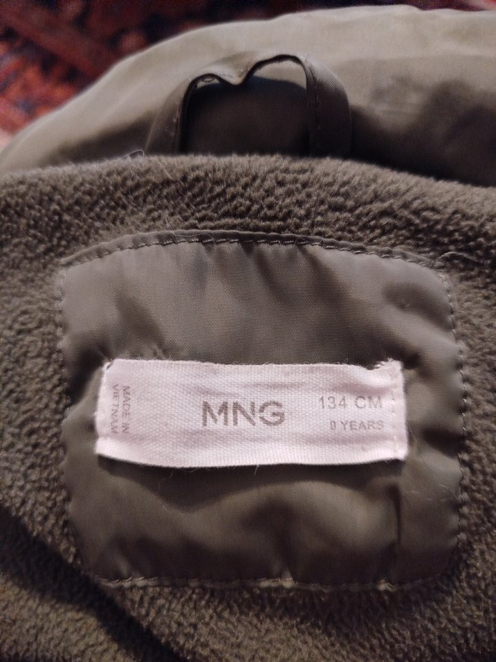 yeşil mango 9 yaş kız çocuk kaban - Görsel 2