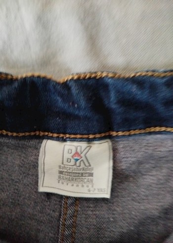 6/7 yaş kız çocuk bahçeşehir koleji etek şort - Görsel 3