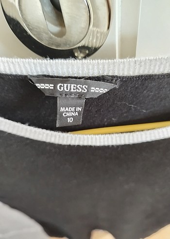 10 yaş Guess kısa kol triko elbise - Görsel 2