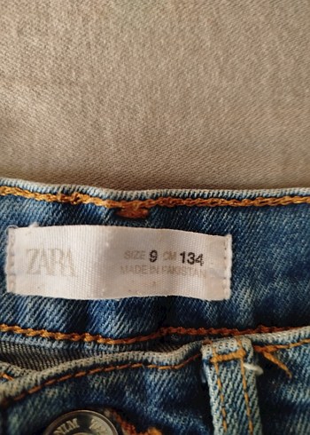 zara kot şort kız çocuk 9 yaş - Görsel 3