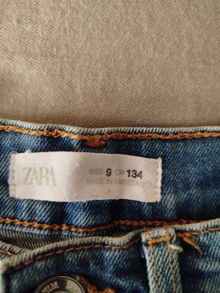 zara kot şort kız çocuk 9 yaş - Görsel 3