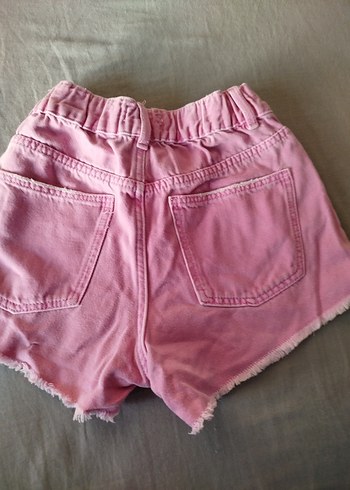 Pembe 10 yaş kız çocuk şortu - Görsel 2