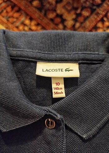 lacoste 10 yaş lacivert elbise - Görsel 2