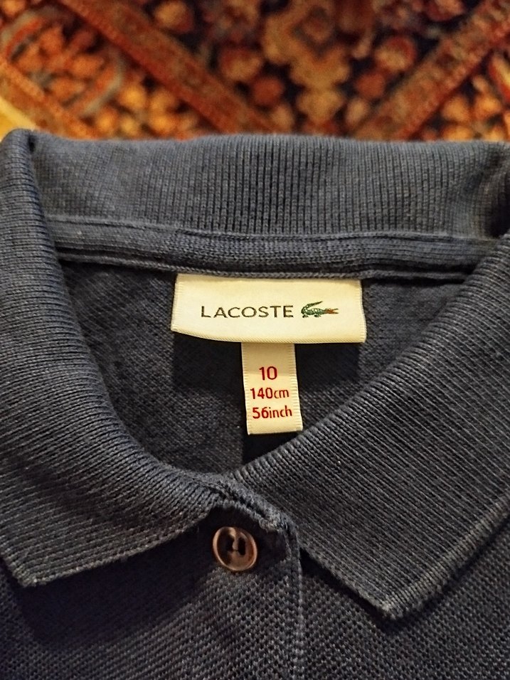 lacoste 10 yaş lacivert elbise - Görsel 2