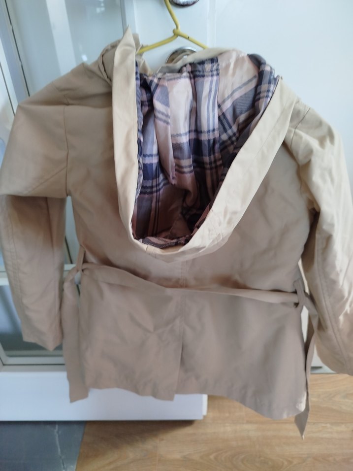 Bej trençkot - Görsel 2