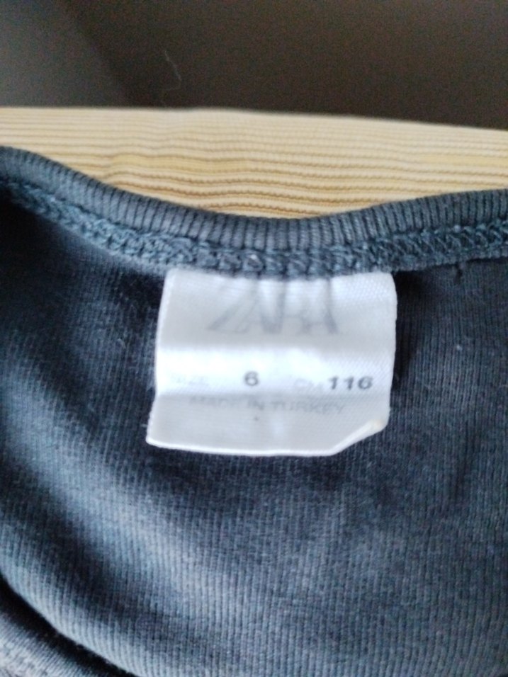 Kız Çocuk Siyah Kısa Kollu Baskılı Tişört - Görsel 2