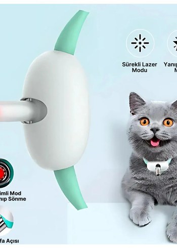 AKILLI LAZER KEDİ OYUNCAĞI - Görsel 4