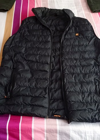 Siyah Fermuarlı Erkek Yelek - Görsel 2