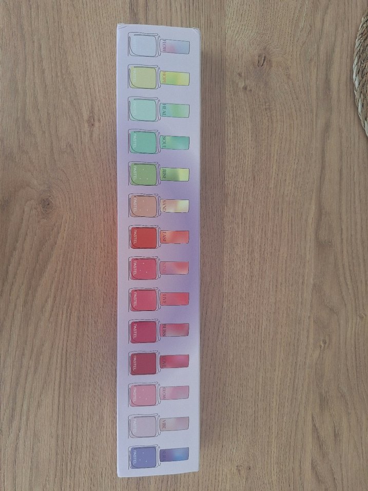 Aura Pastel Çok Renkli Oje Seti - Görsel 4