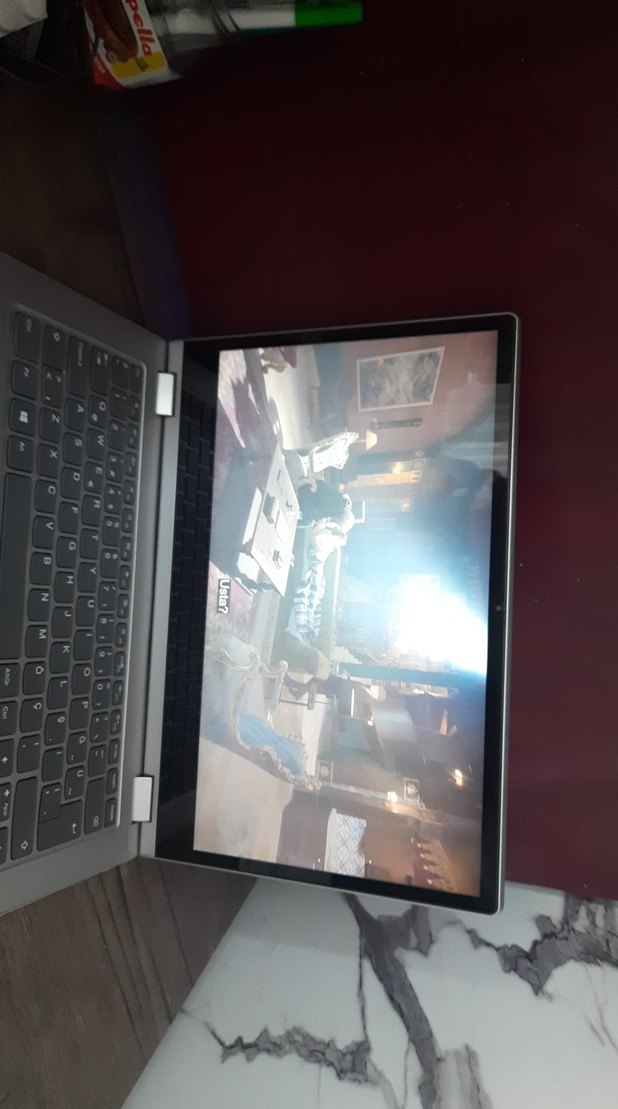 Gri Lenovo Dizüstü Bilgisayar - Görsel 5