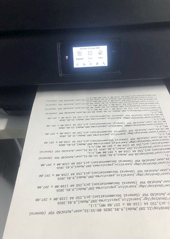 Siyah Çok Fonksiyonlu Yazıcı (Faks, Kopyala, Tara) - Görsel 5