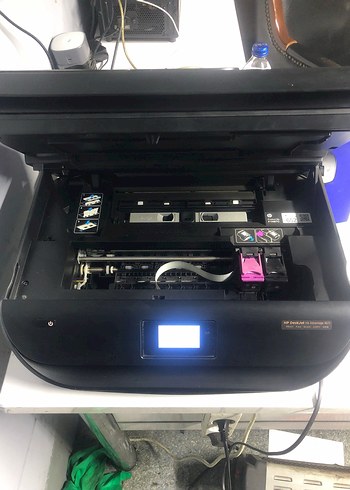 Siyah Çok Fonksiyonlu Yazıcı (Faks, Kopyala, Tara) - Görsel 2