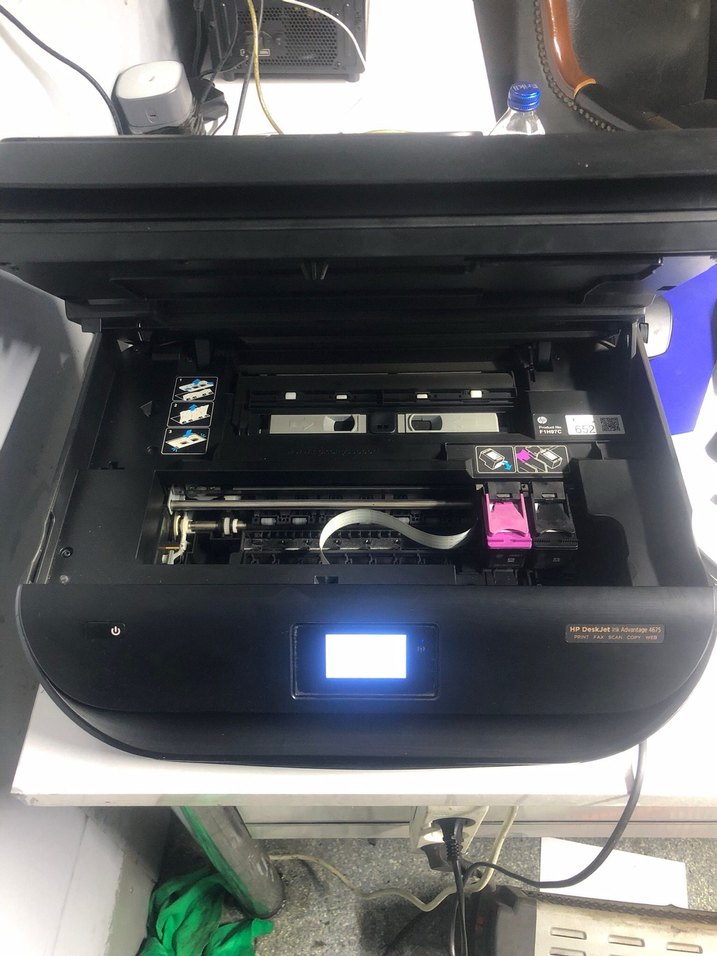 Siyah Çok Fonksiyonlu Yazıcı (Faks, Kopyala, Tara) - Görsel 2