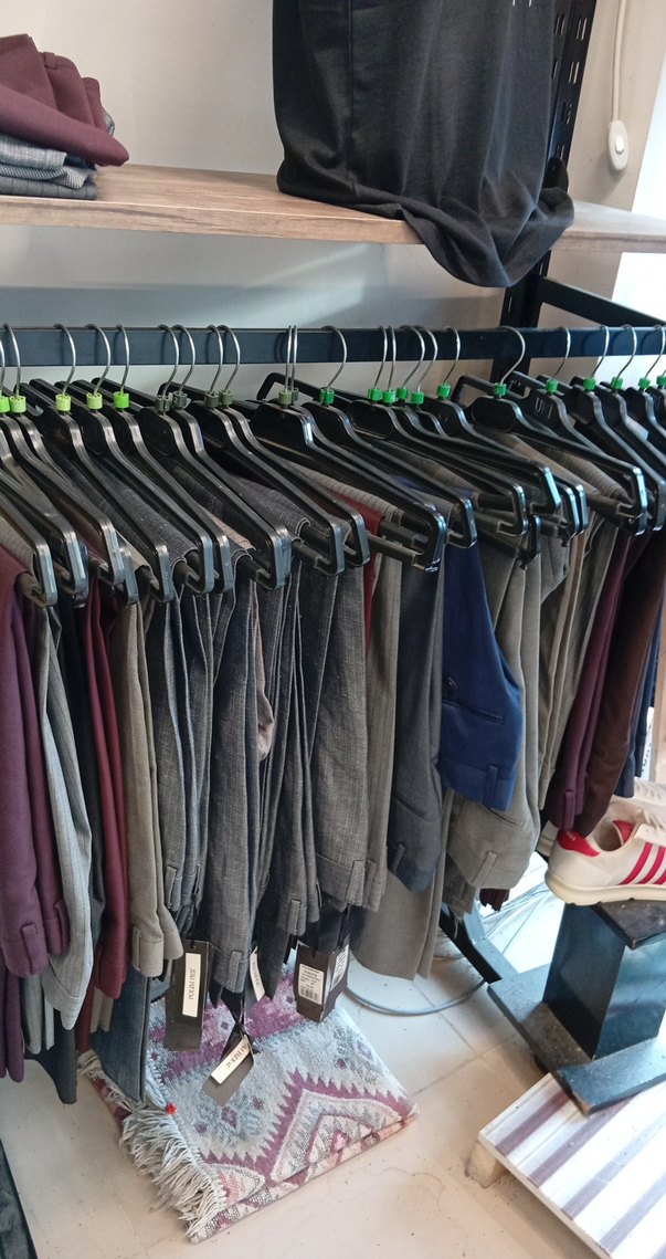 Kemerli Koyu Mavi Erkek Pantolon - Görsel 2