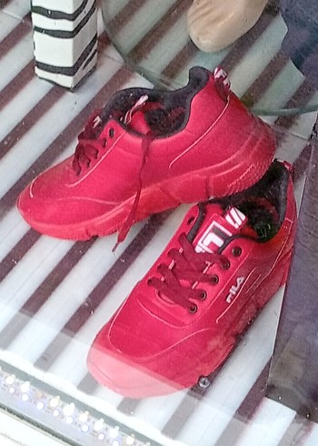 Kırmızı erkek Fila Spor Ayakkabı - Görsel 5