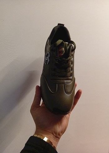 Kahverengi Erkek Spor Ayakkabı Velcro - Görsel 4